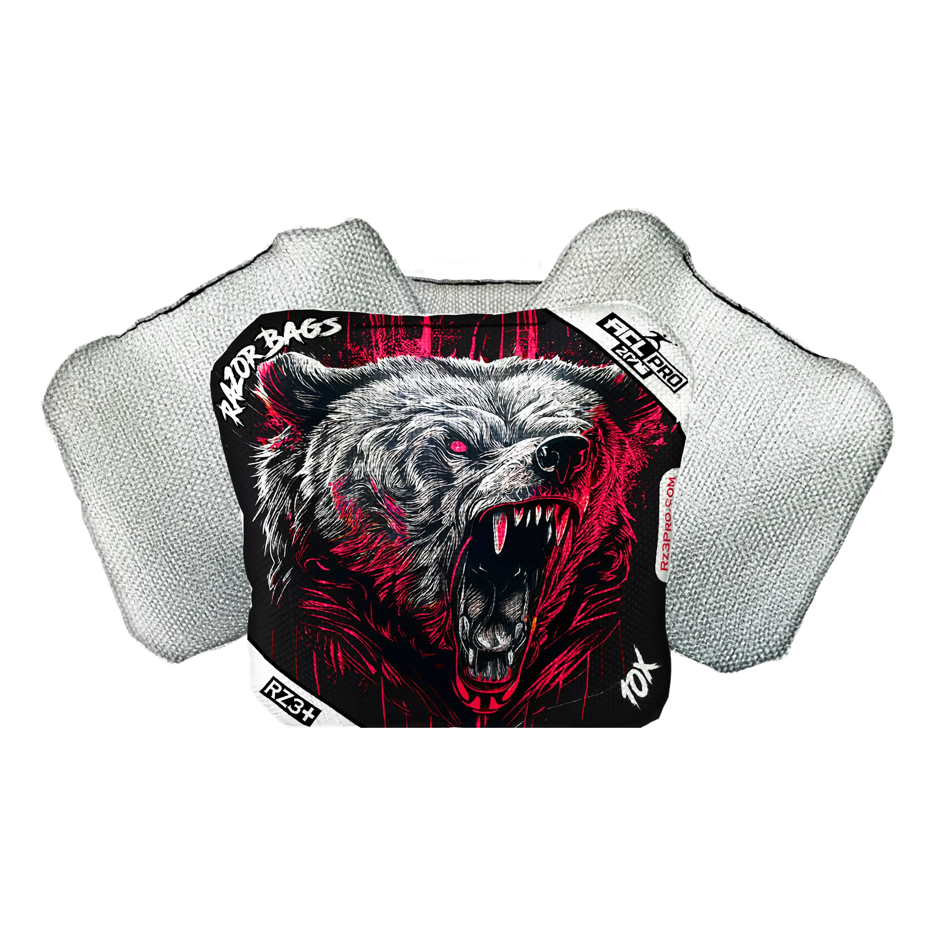 10X | Grizzly Black Series | ACL PRO Razor Cornhole Bags