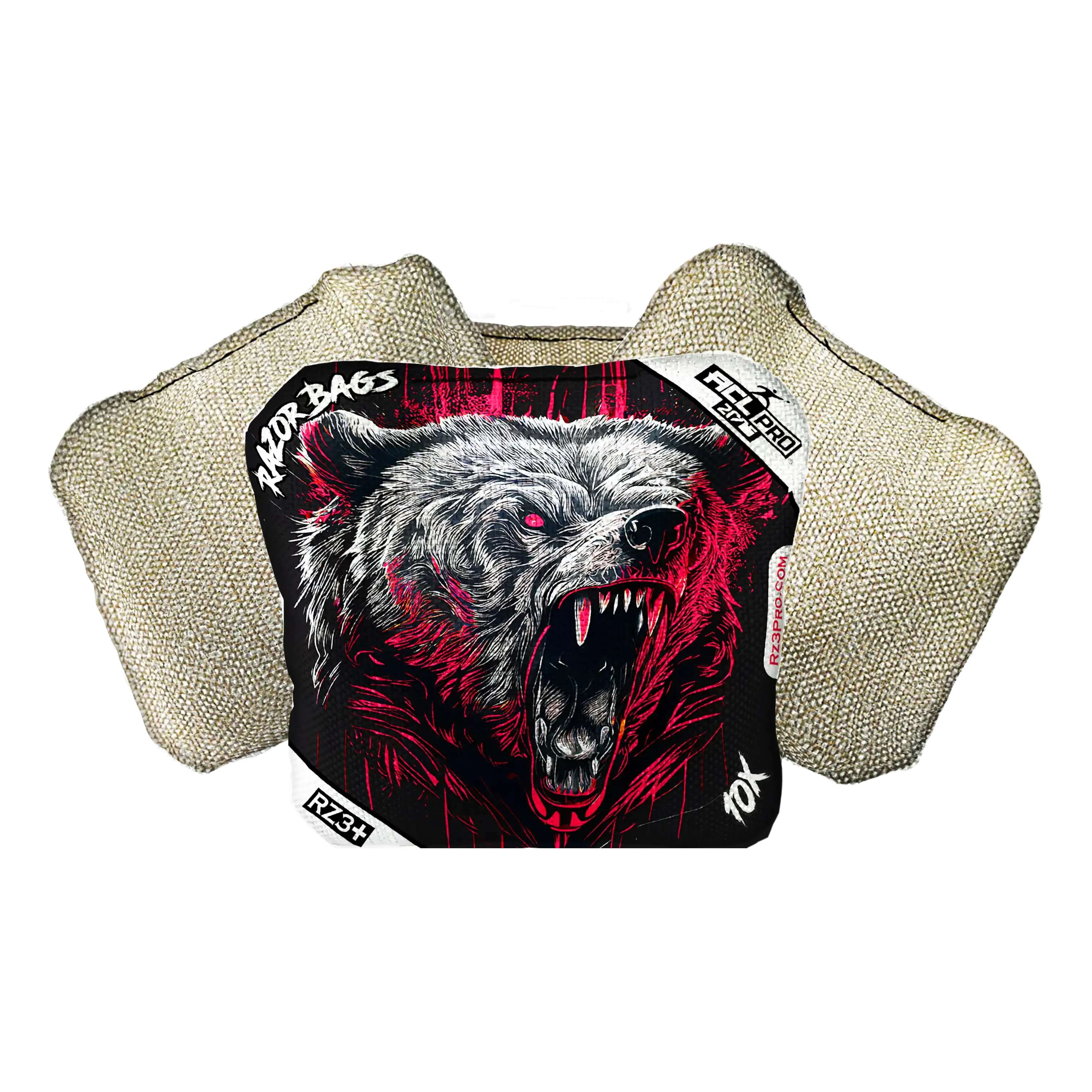 10X | Grizzly Black Series | ACL PRO Razor Cornhole Bags