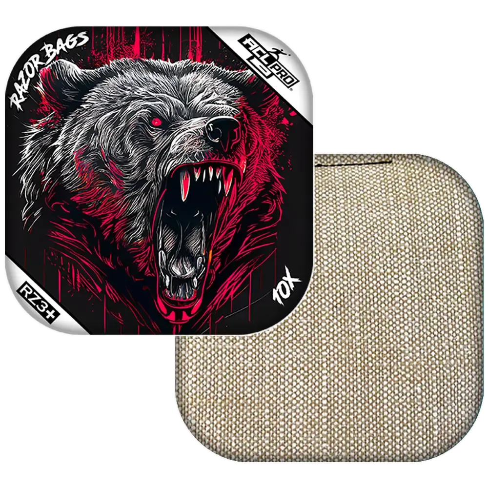 10X | Grizzly Black Series | ACL PRO Razor Cornhole Bags