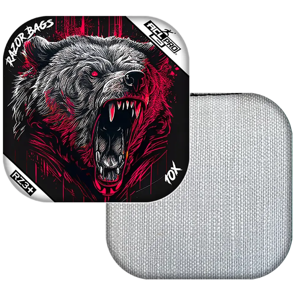 10X | Grizzly Black Series | ACL PRO Razor Cornhole Bags