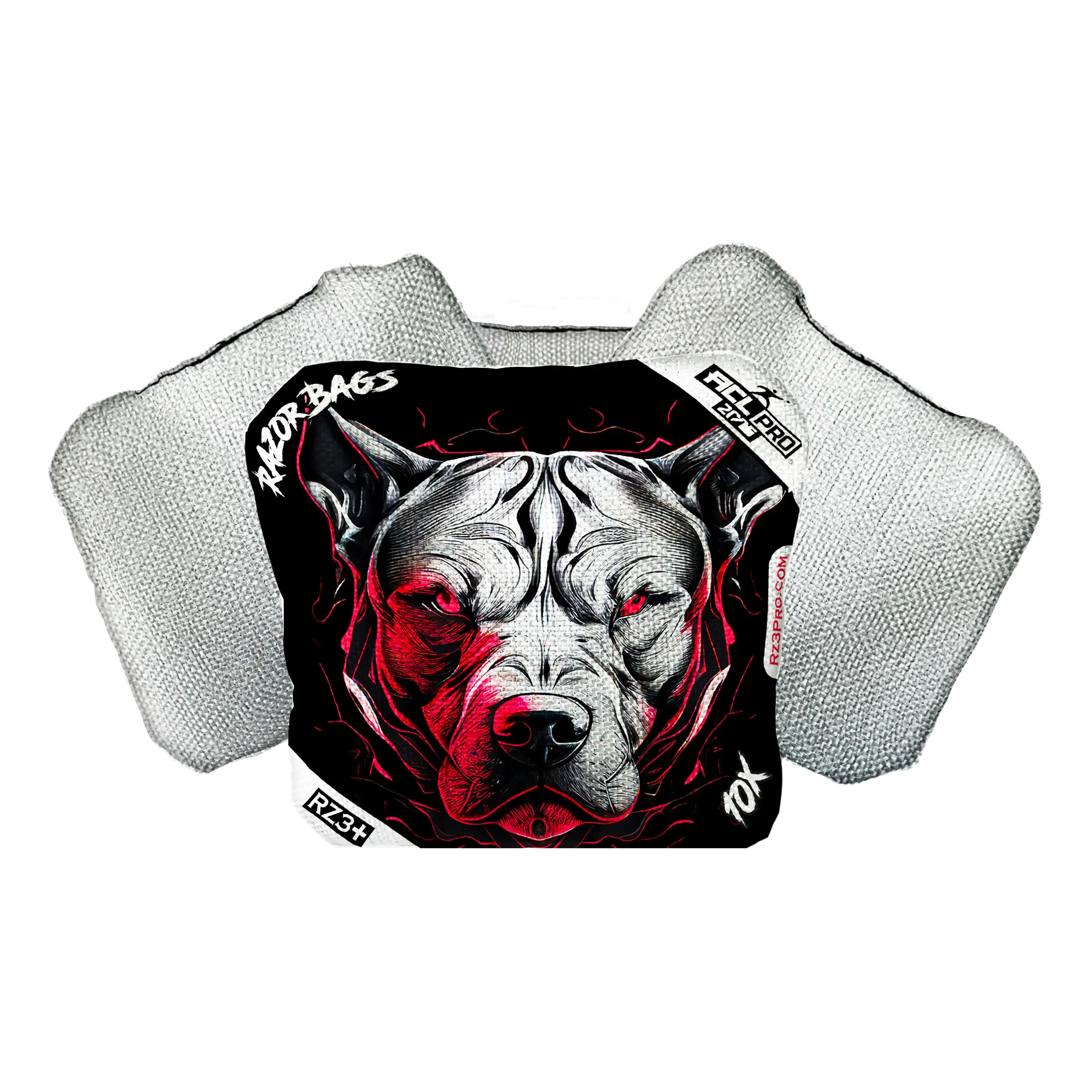 10X | Pitbull Black Series | ACL PRO Razor Cornhole Bags