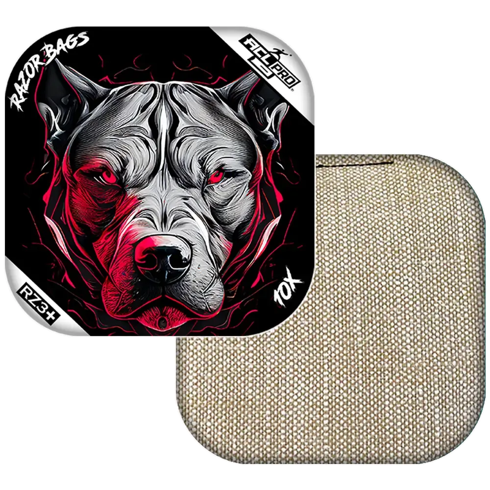 10X | Pitbull Black Series | ACL PRO Razor Cornhole Bags
