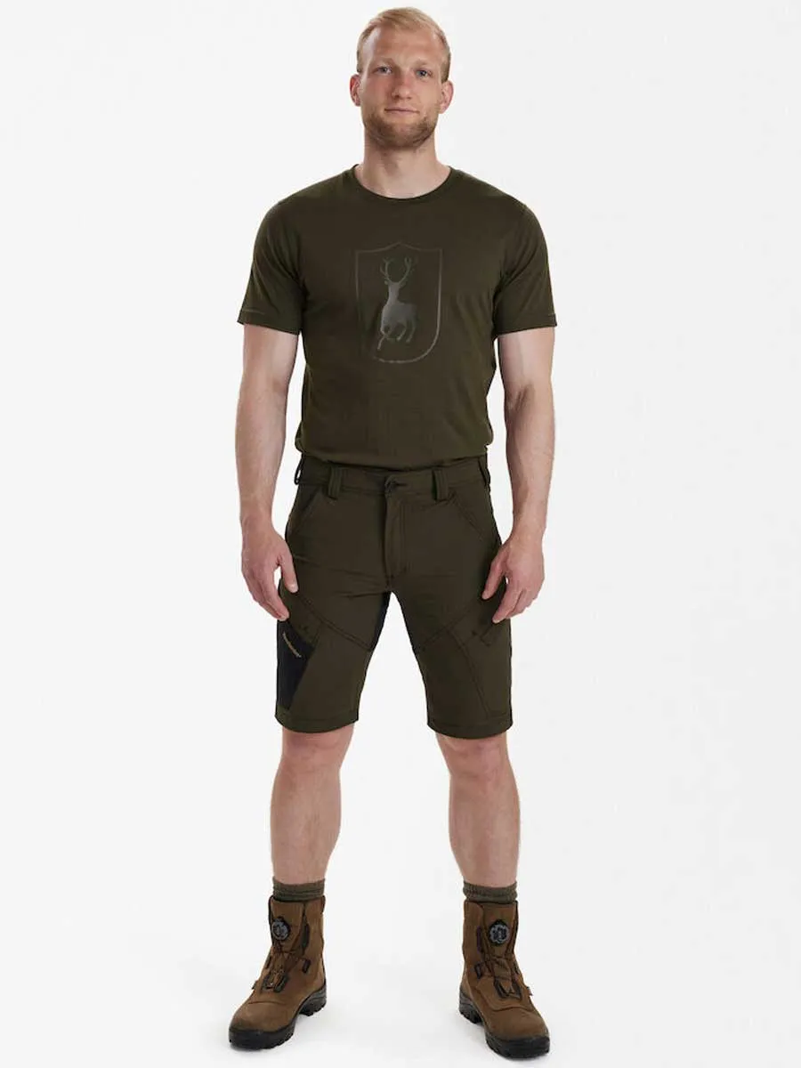 50% OFF DEERHUNTER Northward Shorts - Mens - Bark Green - Size: UK 31" Waist