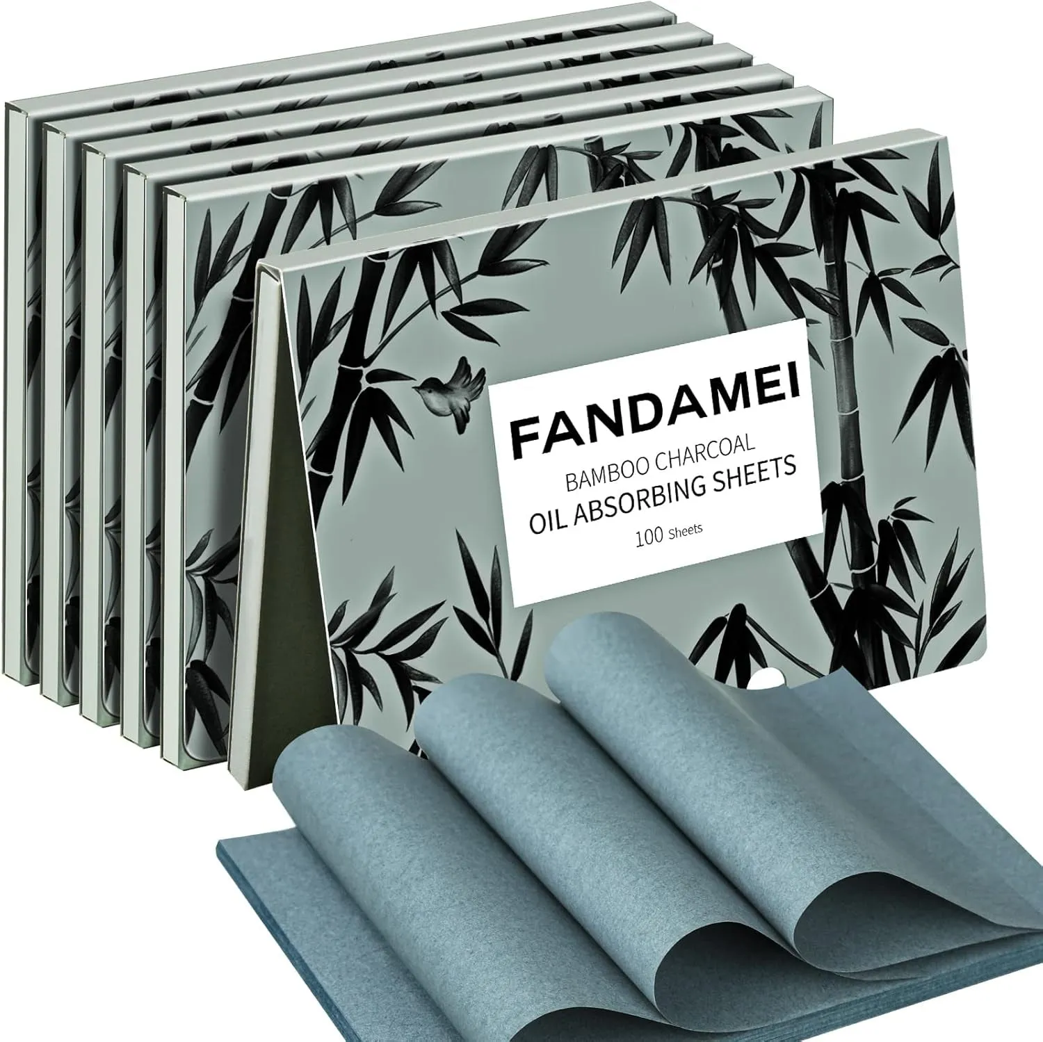 600 Counts Oil Blotting Sheets for Face, Oil Blotting Papers for Face, Blotting Paper for Oily Skin, Oil Control Film, Oil Absorbing Sheets for Face, Oil Absorbing Tissues