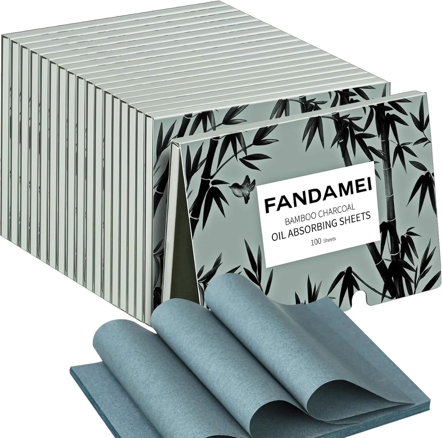 600 Counts Oil Blotting Sheets for Face, Oil Blotting Papers for Face, Blotting Paper for Oily Skin, Oil Control Film, Oil Absorbing Sheets for Face, Oil Absorbing Tissues