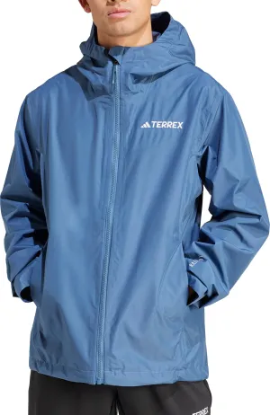 adidas Terrex Multi 2.5L Rain.RDY Mens Walking Jacket - Blue