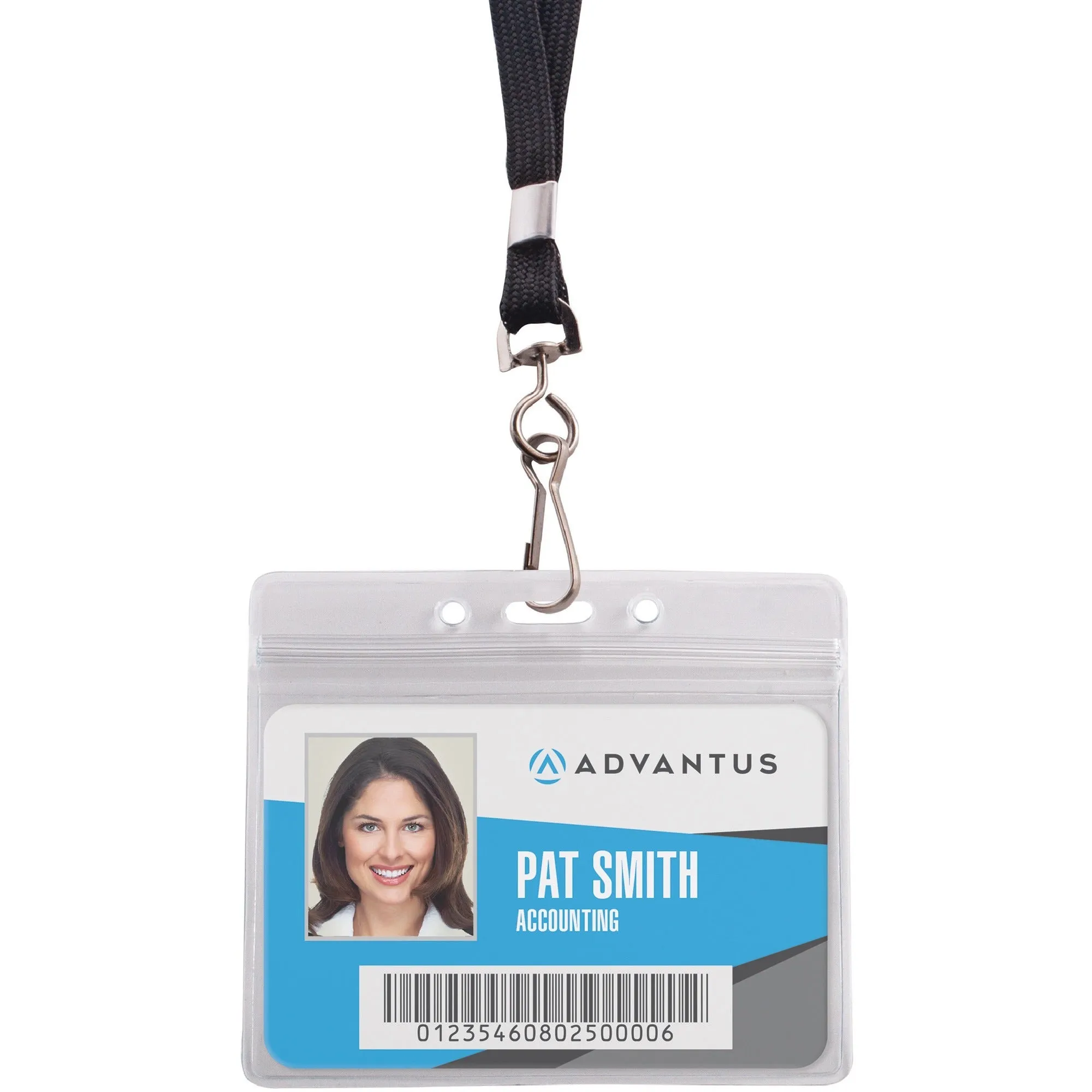 Advantus ID Holder/Lanyard Combo Pack