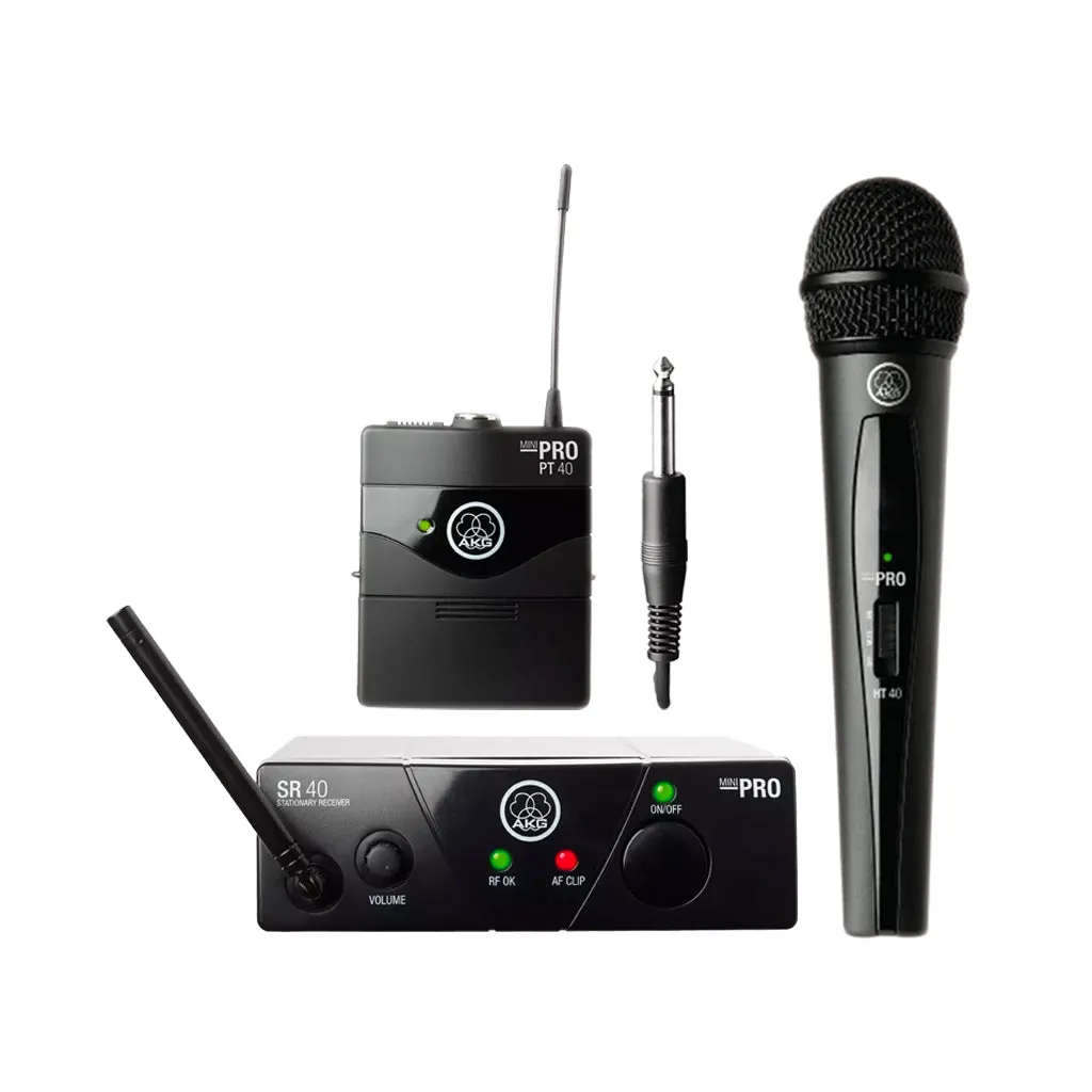 AKG WMS40  Mini Dual Vocal   Instrumental Set Band A/C