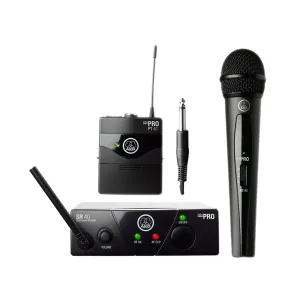 AKG WMS40  Mini Dual Vocal   Instrumental Set Band A/C