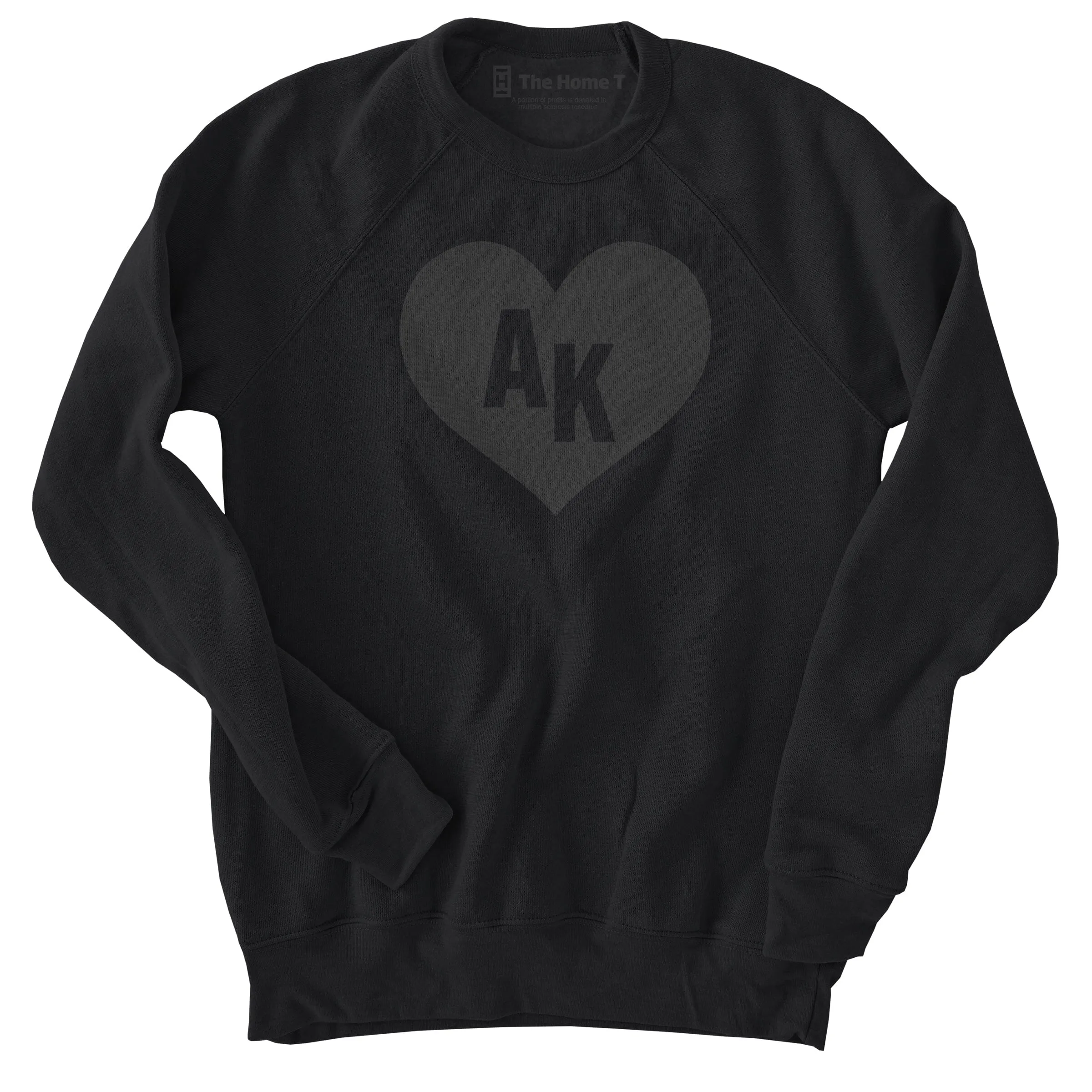 Alaska Black on Black Heart
