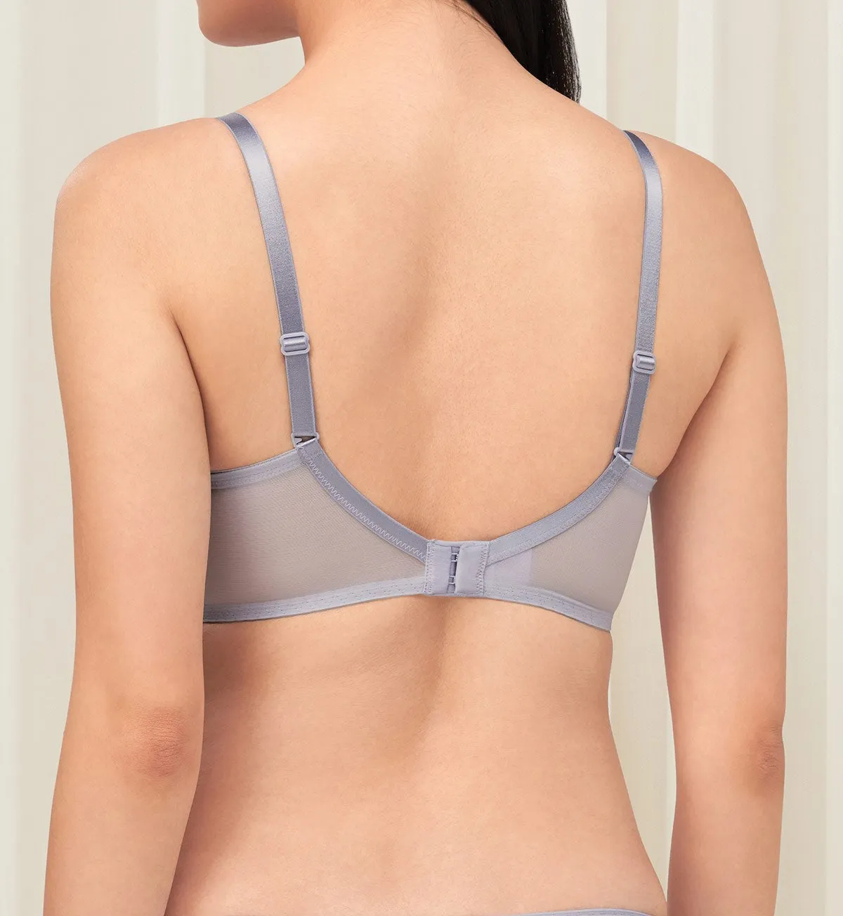 AQUA FRESH NON-WIRED DEEP V PUSH UP BRA