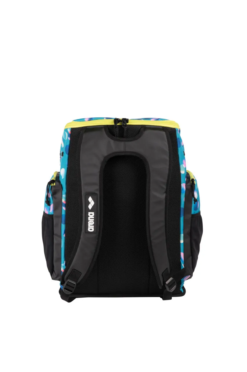 Arena Spiky III Backpack 45 Allover Team Confetti Black