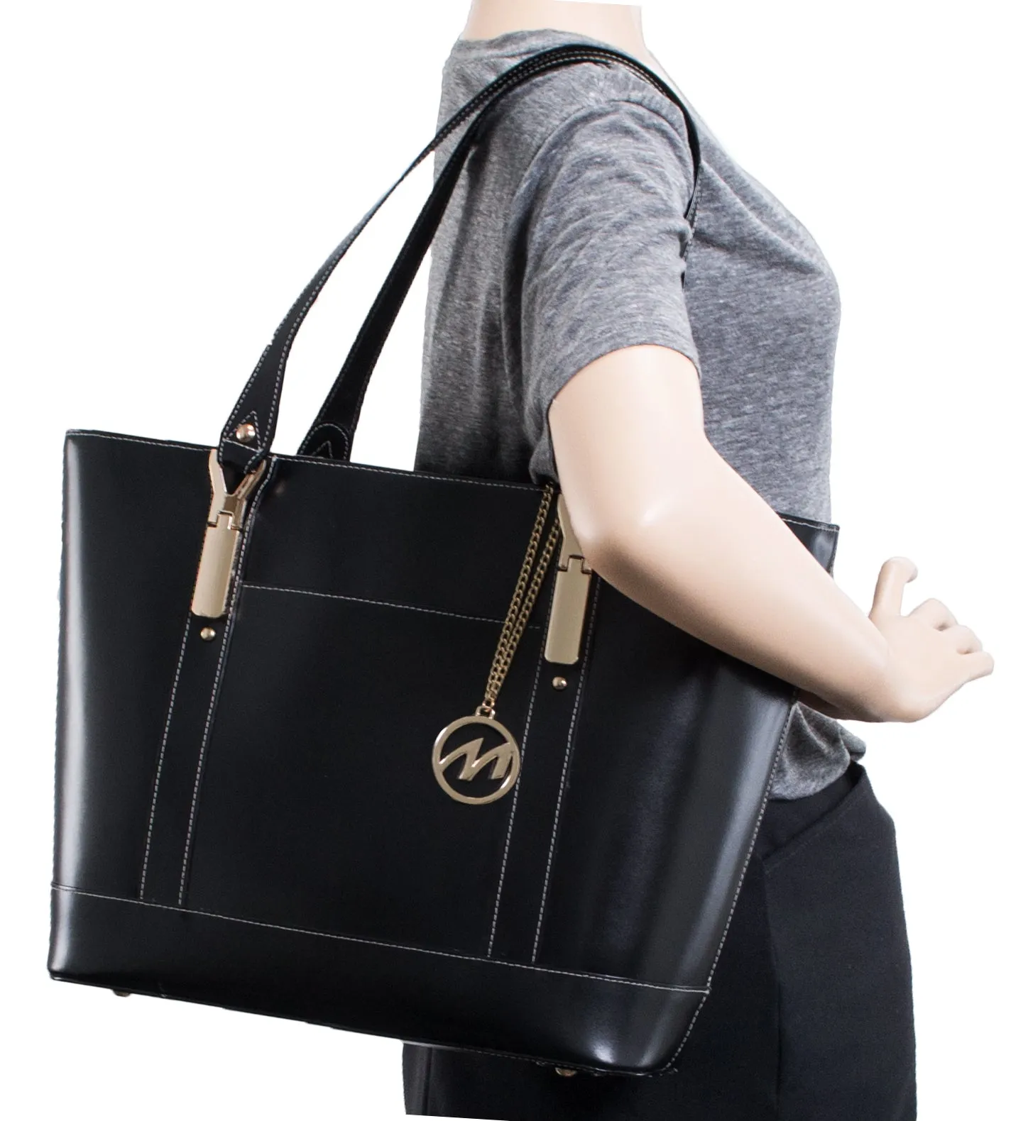 ARYA | Leather Tablet Tote