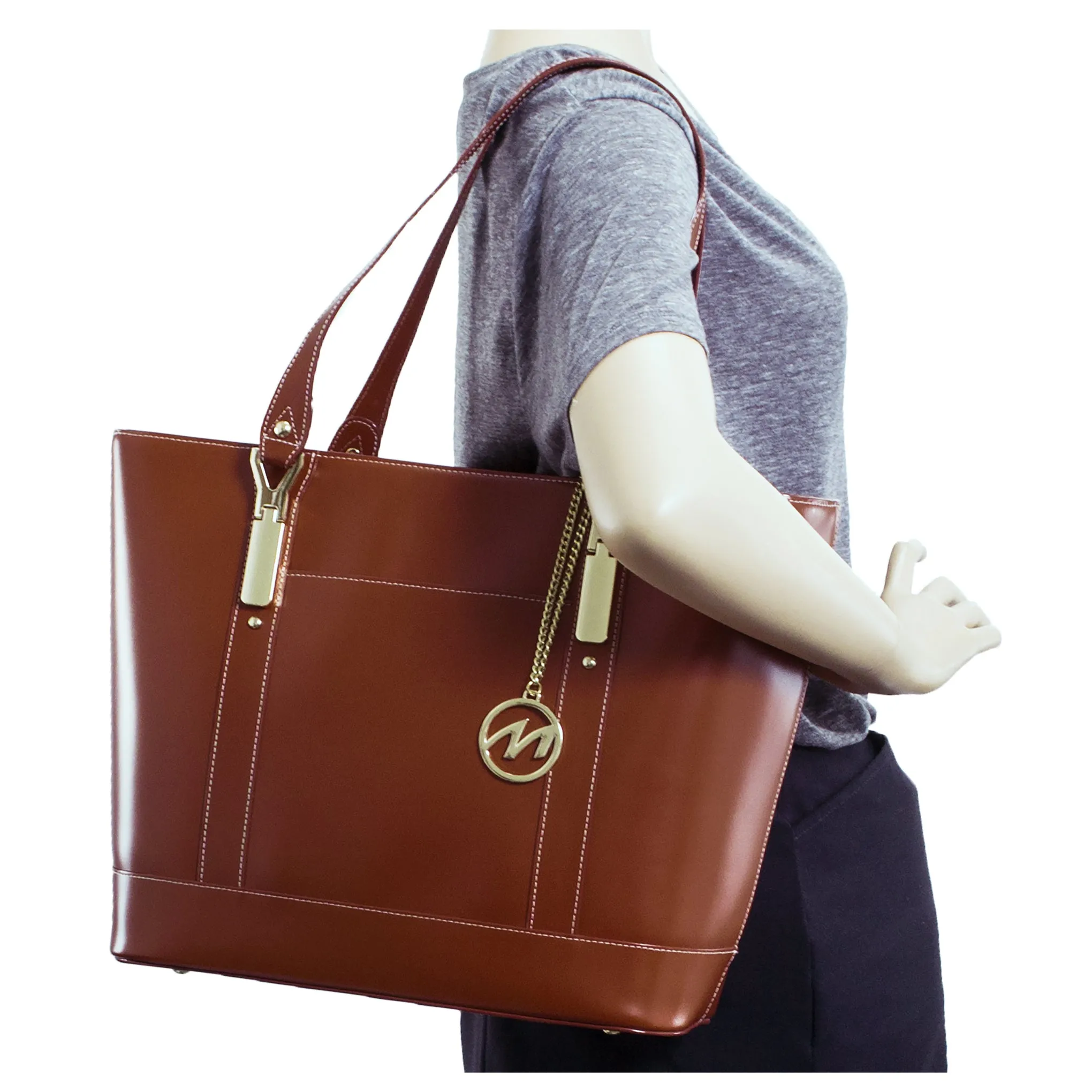 ARYA | Leather Tablet Tote