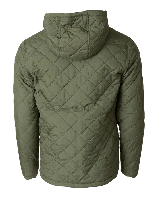Banded Mountainside Full Zip Quilted Jacket