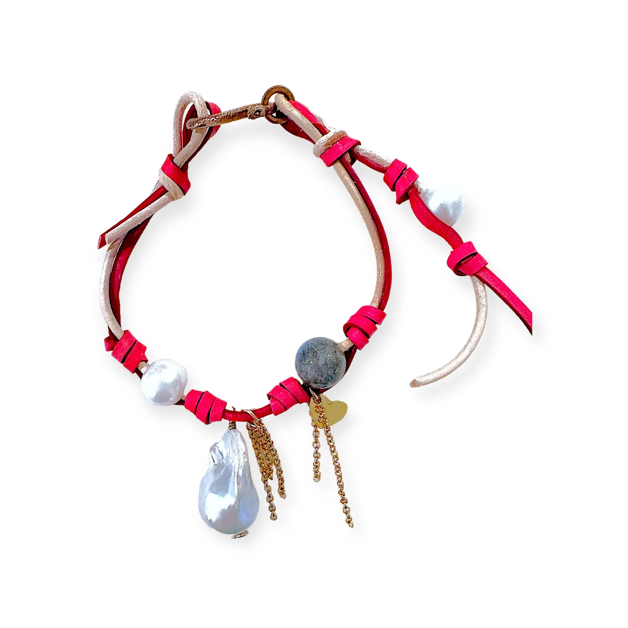 BARBIE BEACH DREAMS PEARL, GOLD CHARMS AND CHAIN ROCKER SET