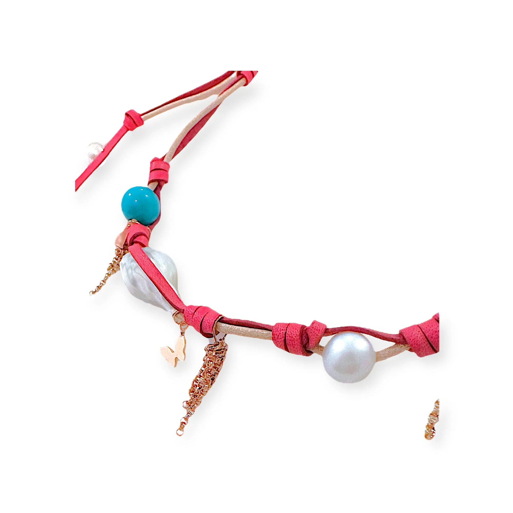 BARBIE BEACH DREAMS PEARL, GOLD CHARMS AND CHAIN ROCKER SET