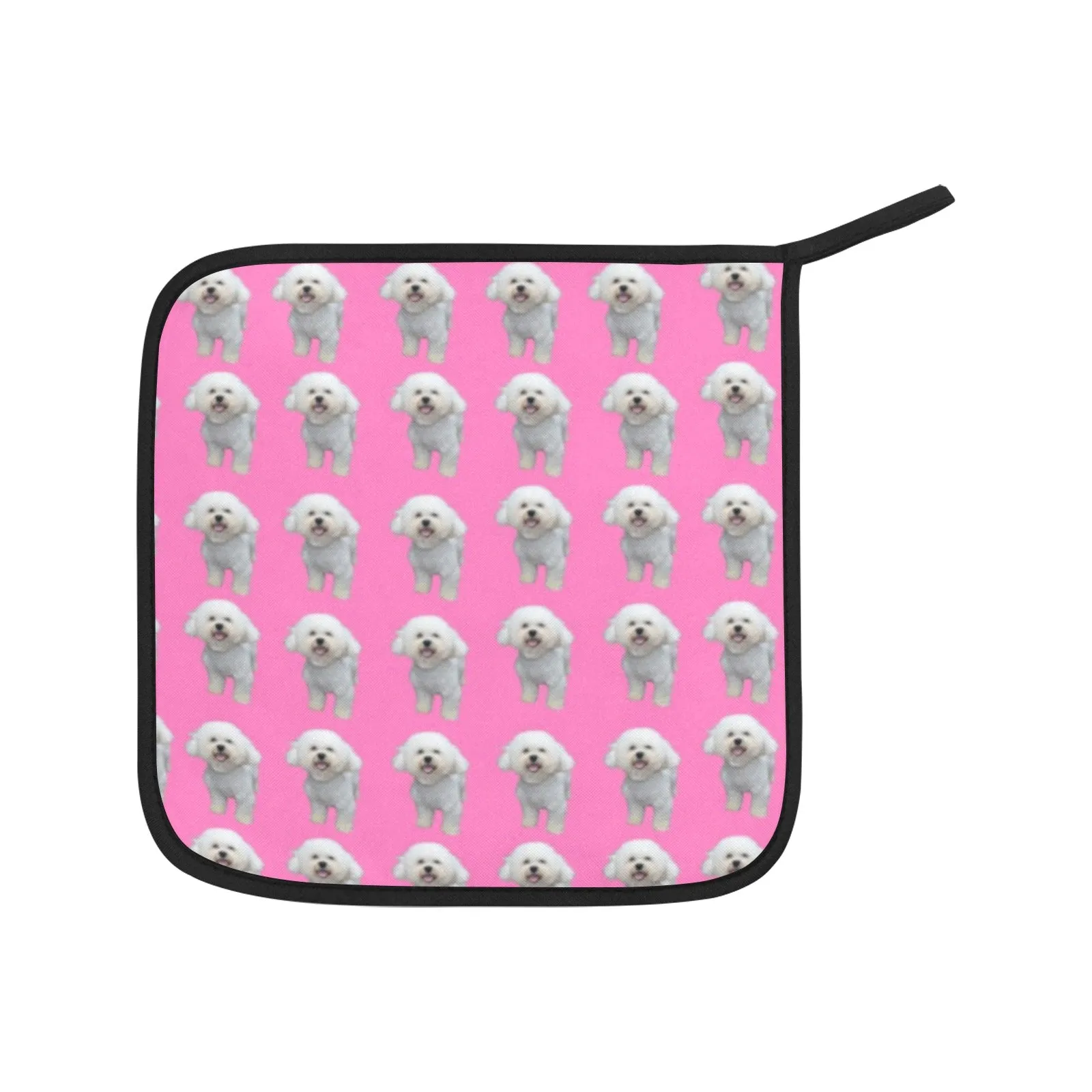 Bichon Oven Mitts & Pot Holders (4 Piece Set)
