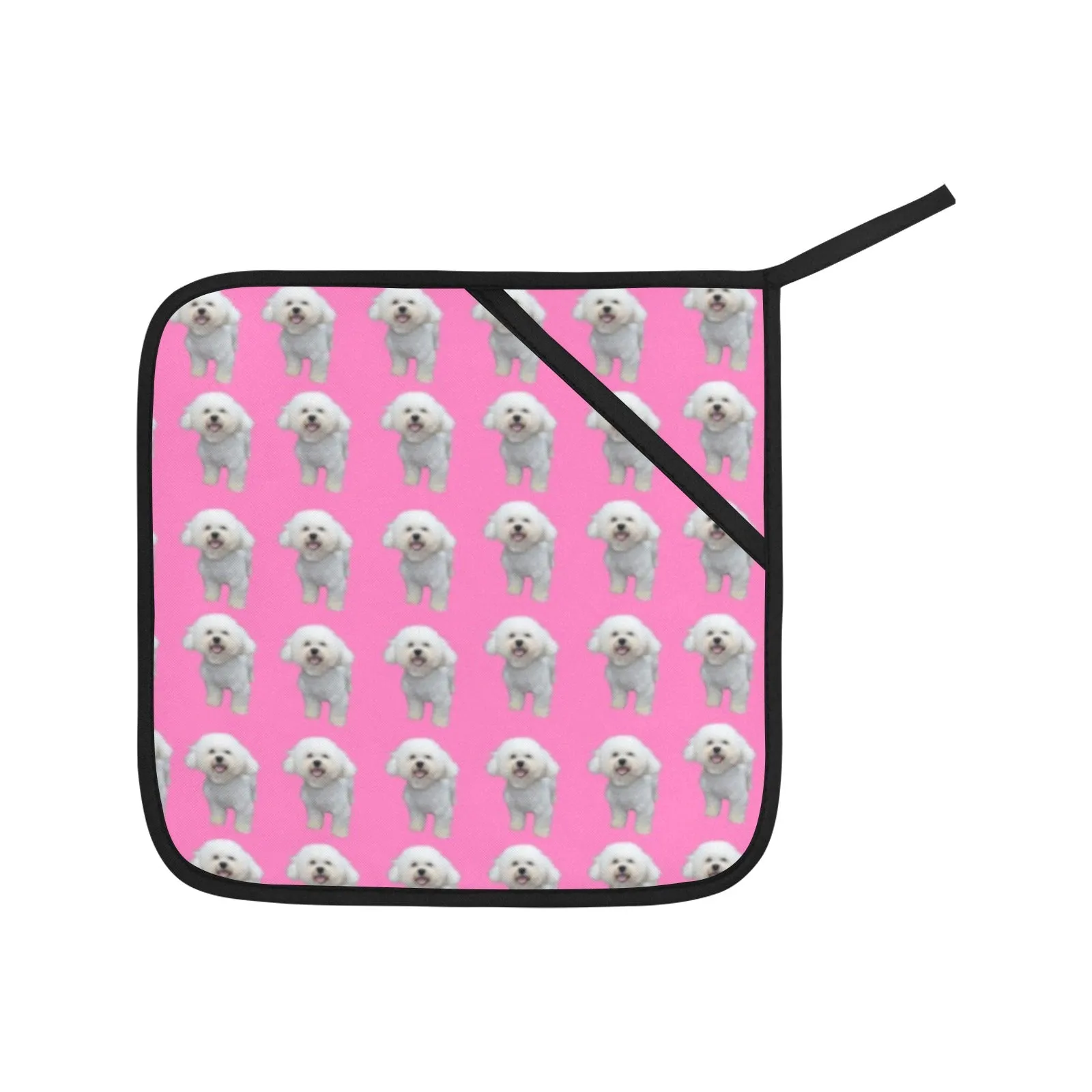 Bichon Oven Mitts & Pot Holders (4 Piece Set)