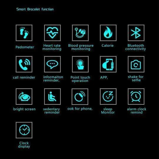 Blood Pressure Smart Watch and Heart Rate Monitor