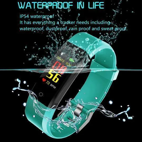 Blood Pressure Smart Watch and Heart Rate Monitor