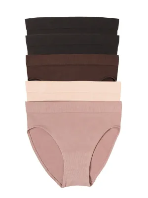 Body Smooth High Cut Seamless Brief 5-Pack