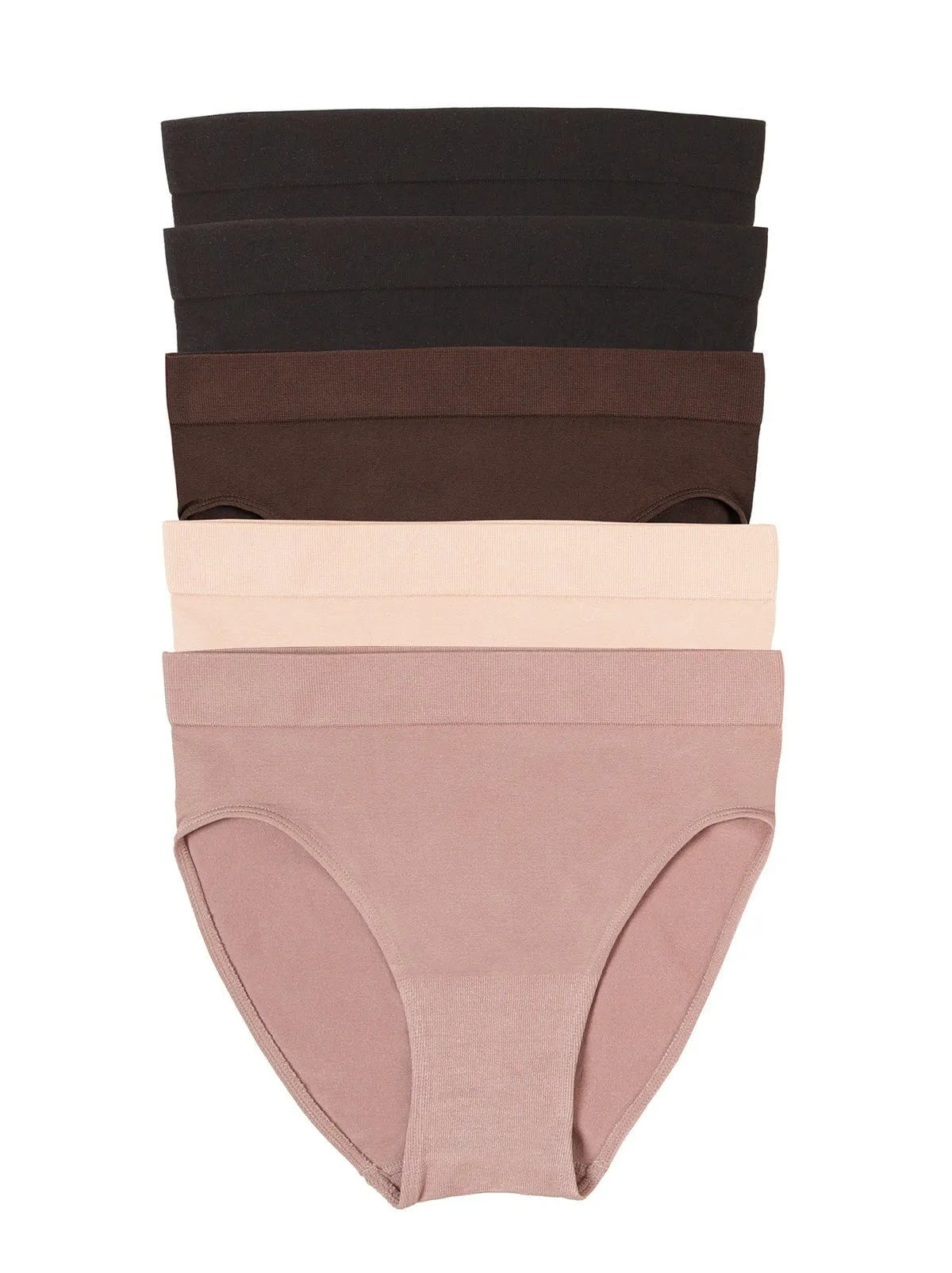 Body Smooth High Cut Seamless Brief 5-Pack