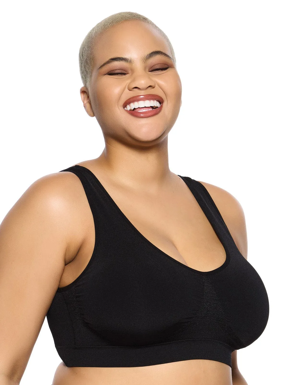Body Smooth Seamless Wireless Bralette 2-Pack