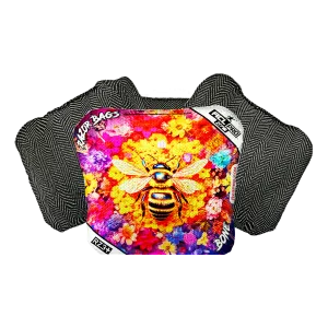 Bone | Bee Serious | ACL PRO Razor Cornhole Bags