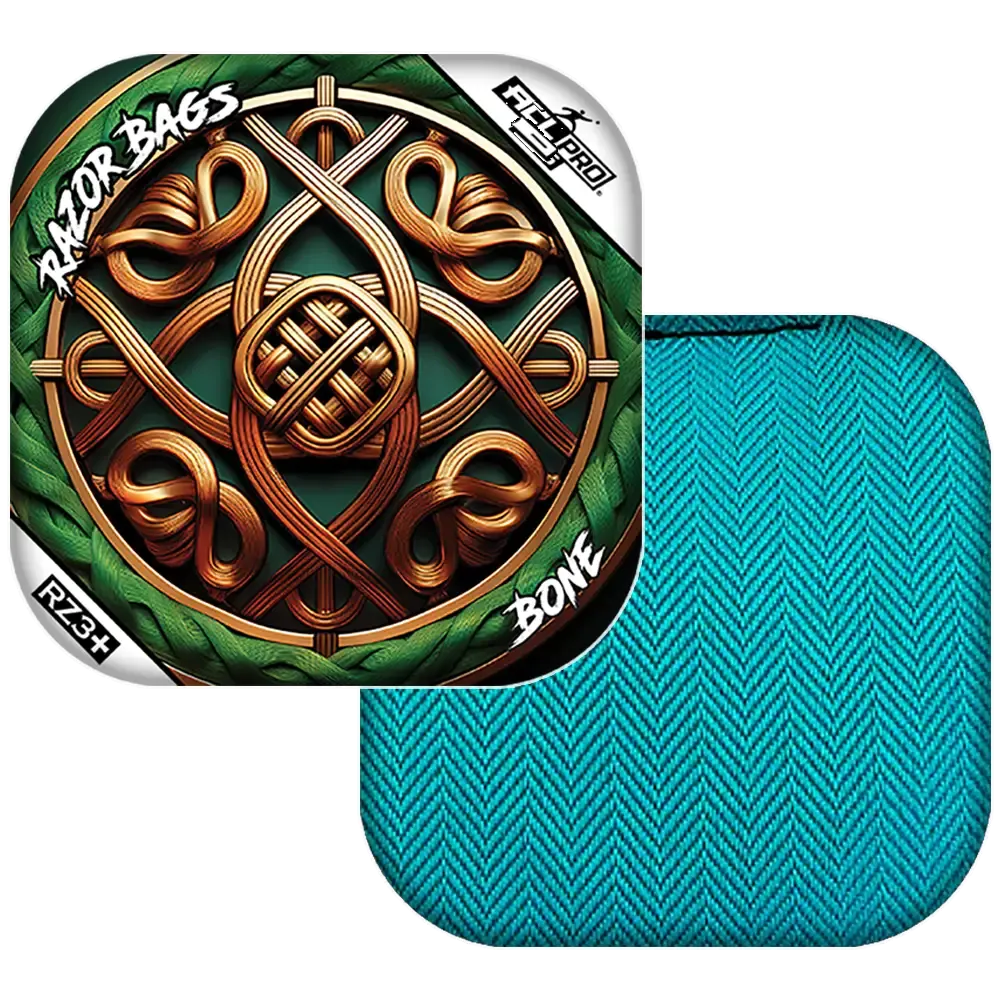 Bone | Celtic Circle | ACL PRO Razor Cornhole Bags