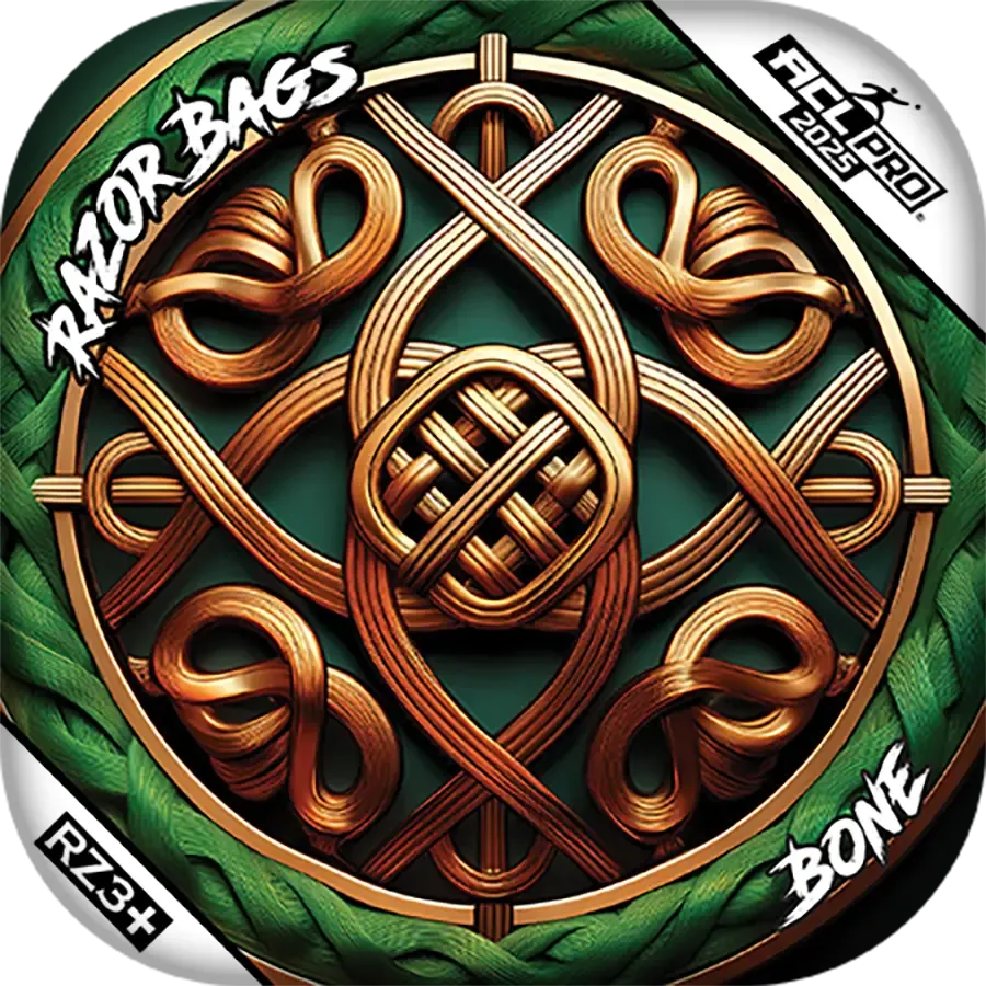 Bone | Celtic Circle | ACL PRO Razor Cornhole Bags