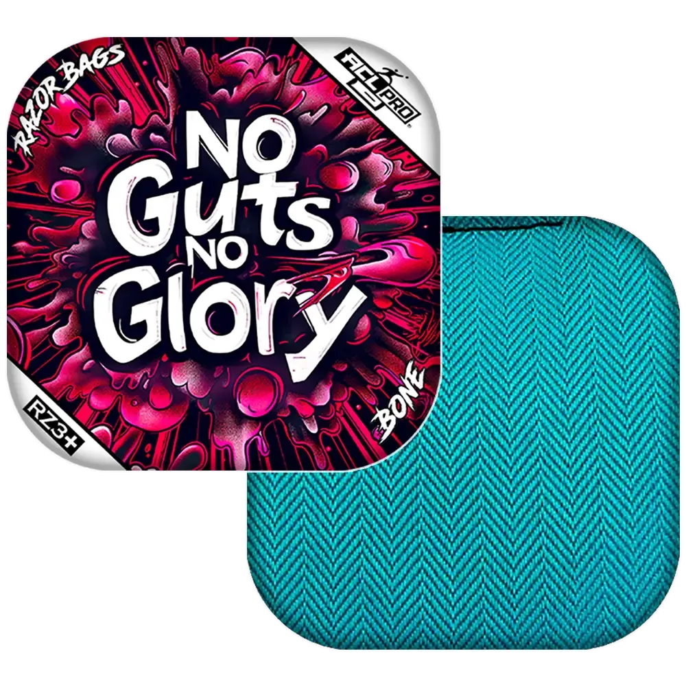 Bone | No Guts No Glory | ACL PRO Razor Cornhole Bags