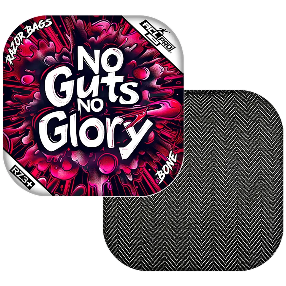 Bone | No Guts No Glory | ACL PRO Razor Cornhole Bags