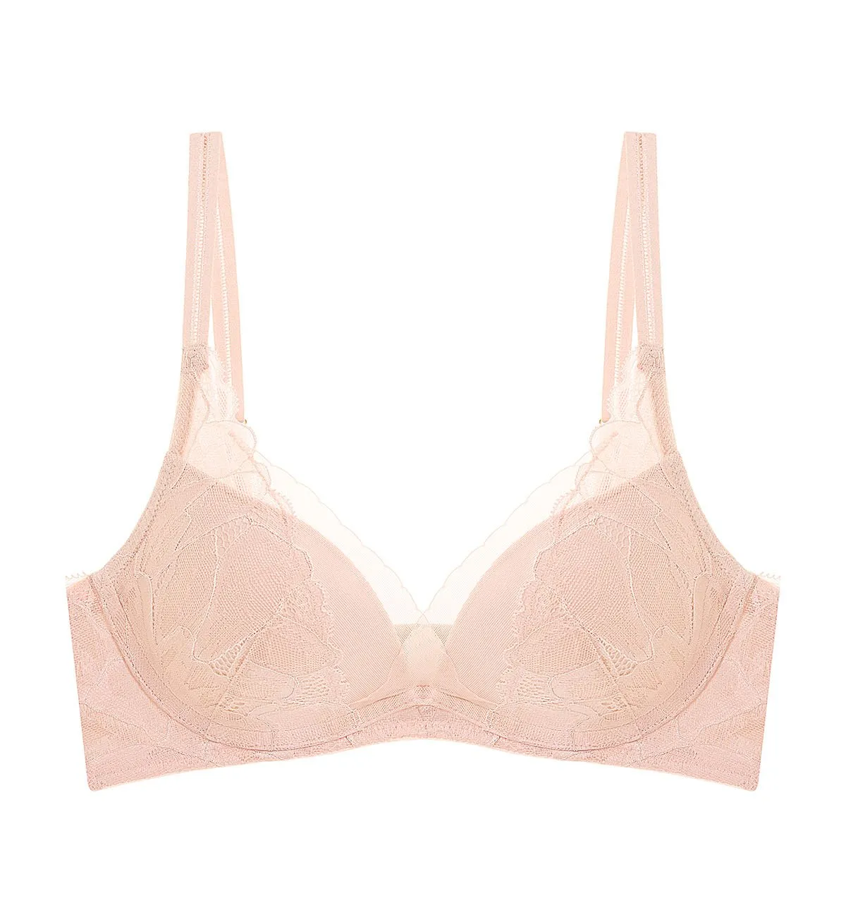 Botanic Non-Wired Push Up Deep V Bra