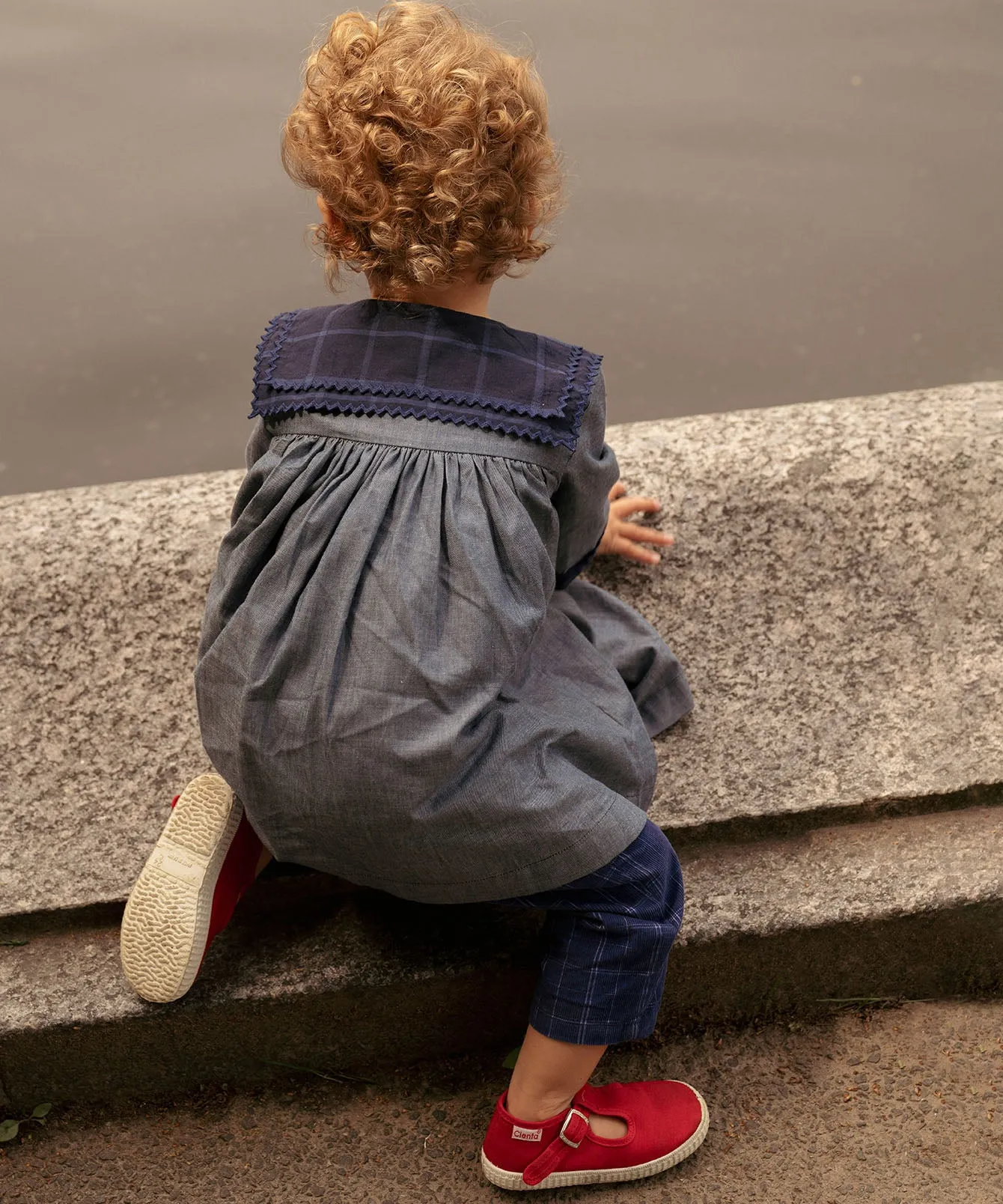 Bowie Baby Pant, Blueprint Corduroy