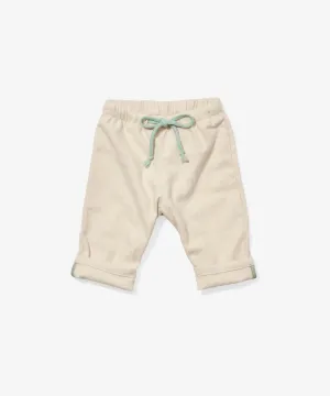 Bowie Baby Pant, Oatmeal Flannel