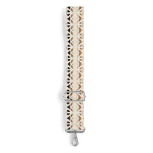 Brown Diamonds Purse Strap