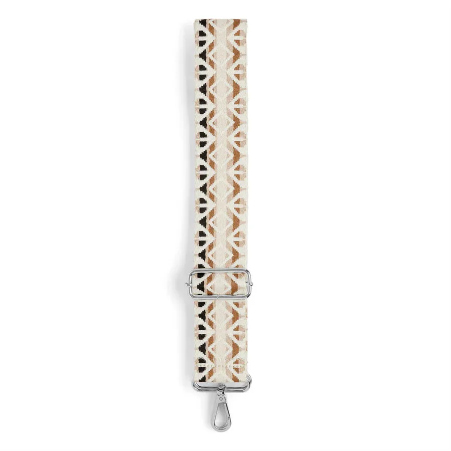 Brown Diamonds Purse Strap