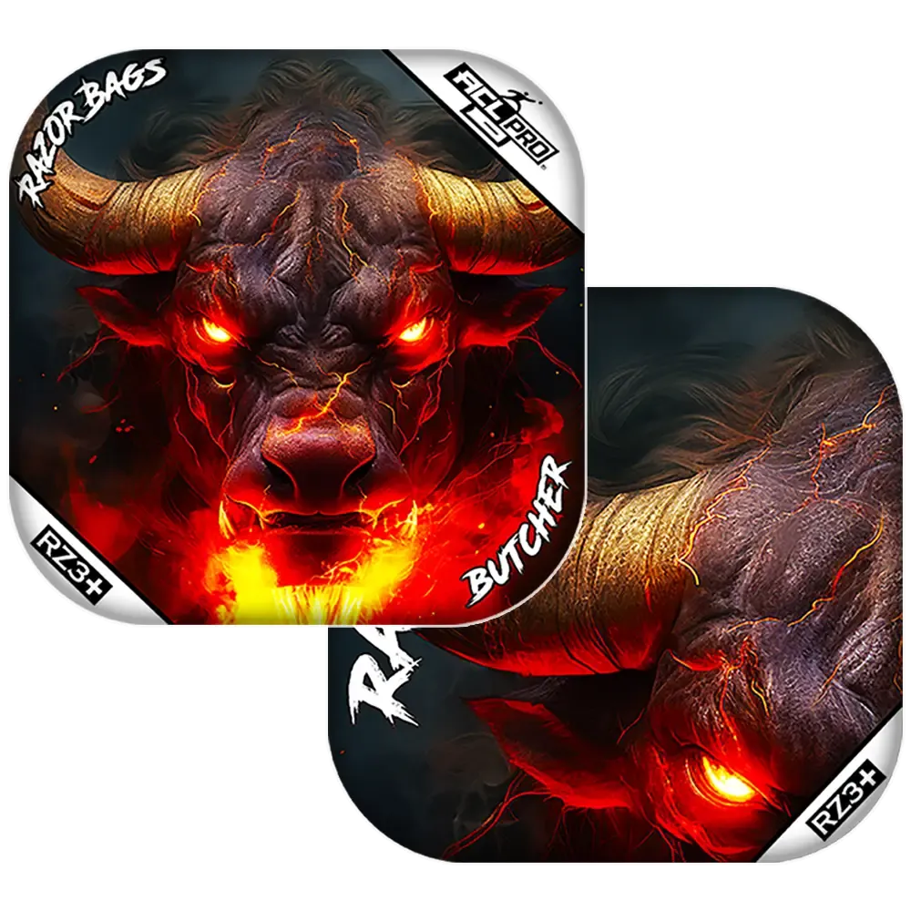 Butcher | Fire Buffalo 2 | ACL PRO Razor Cornhole Bags