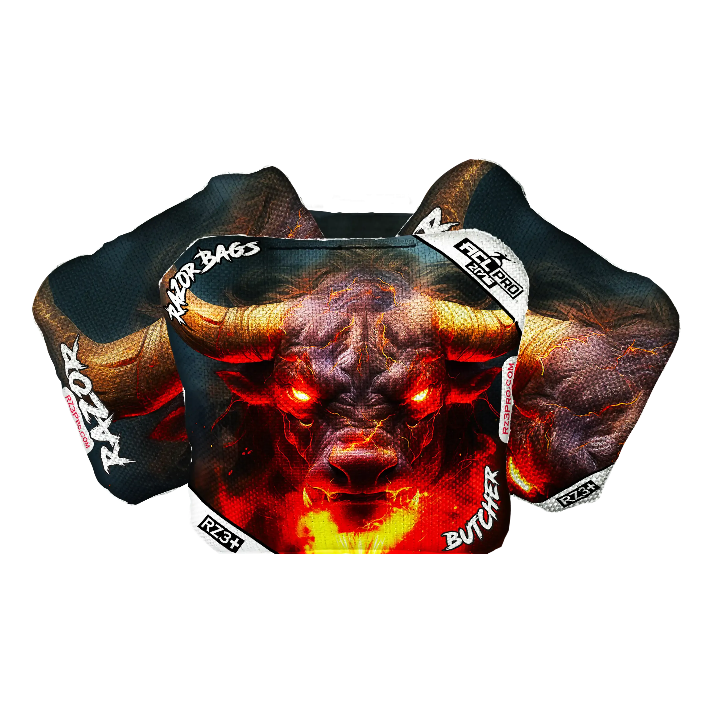 Butcher | Fire Buffalo 2 | ACL PRO Razor Cornhole Bags