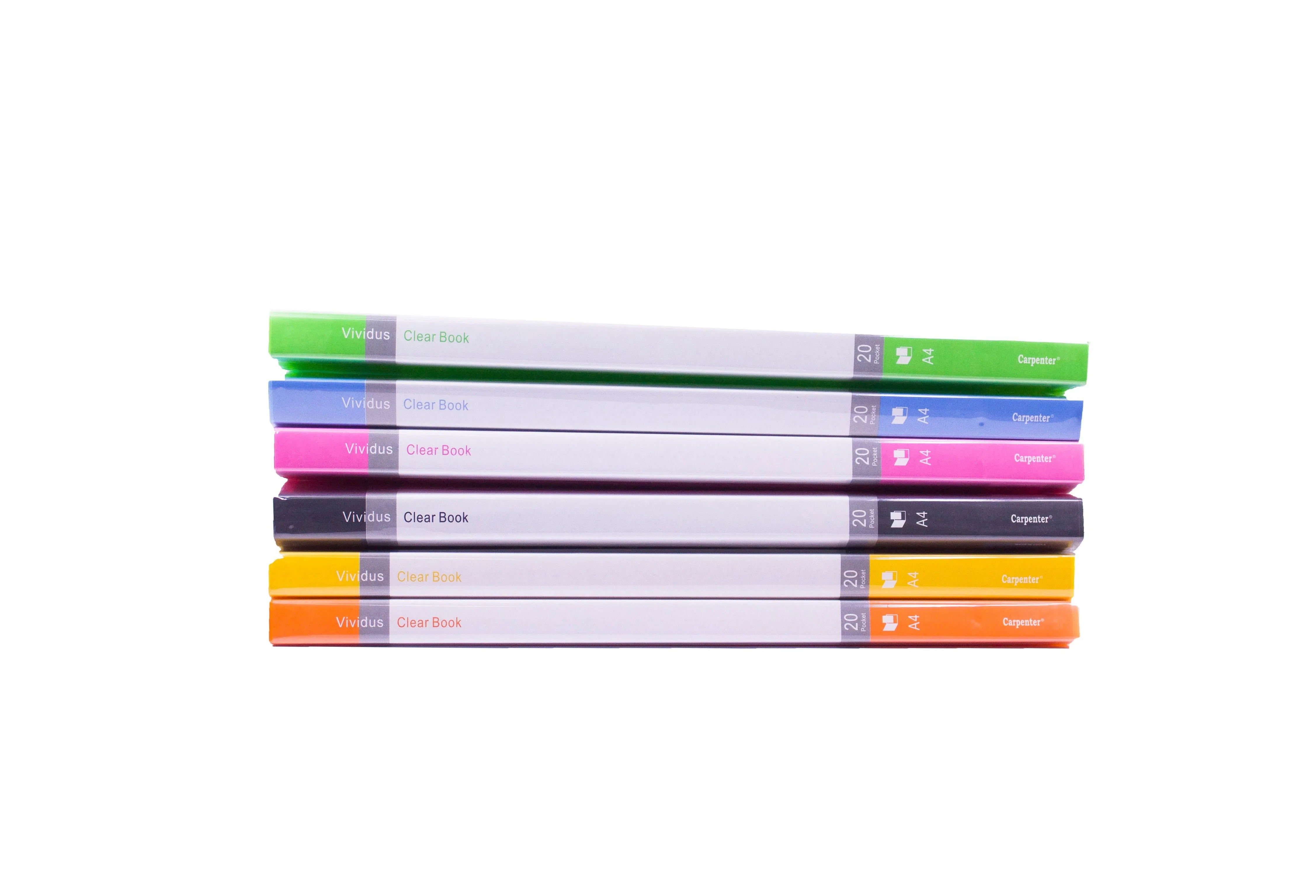 Carpenter Clear Book 20Pockets KT-20H A4