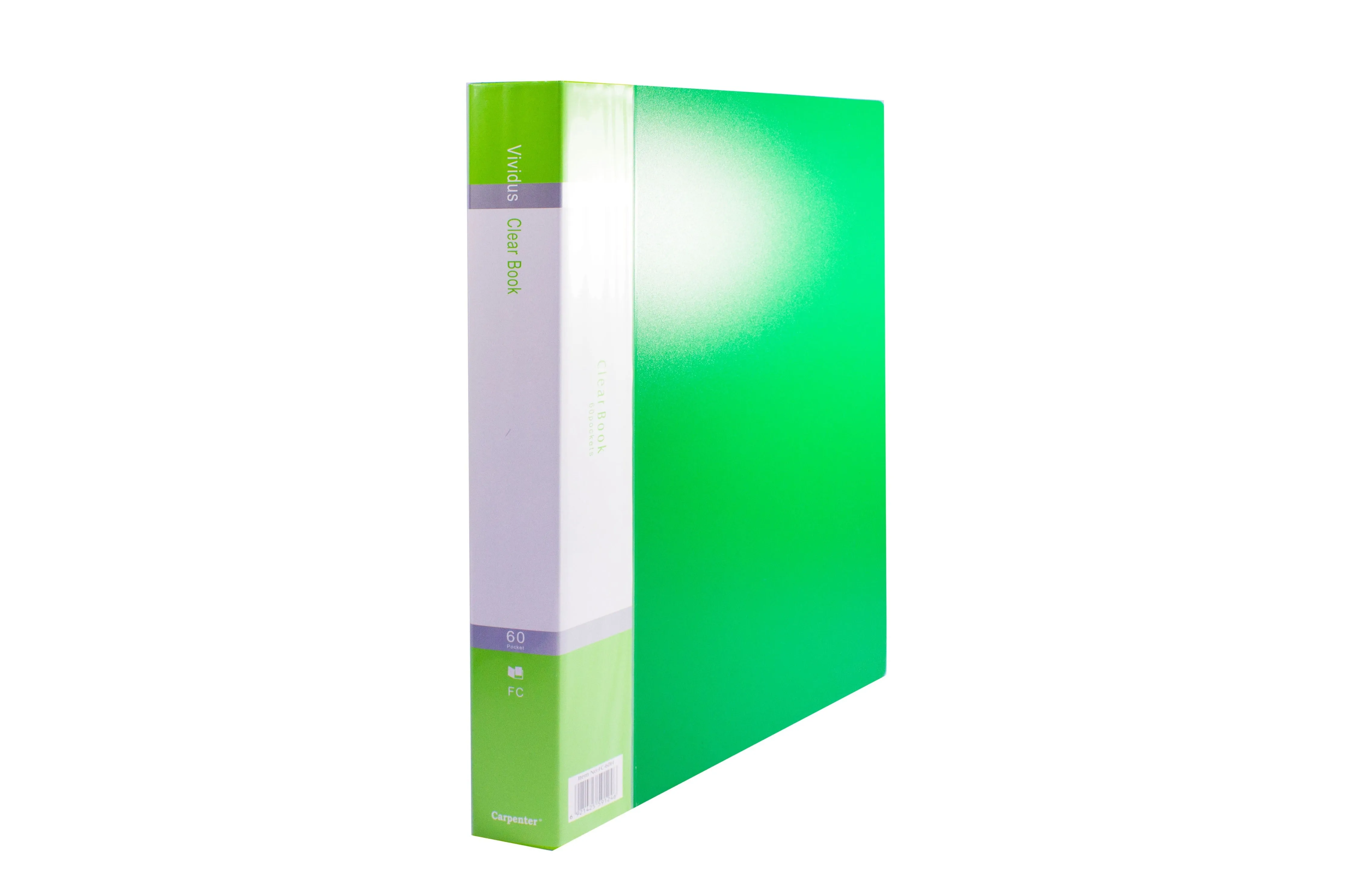 Carpenter Clear Book 60Pockets FC-60H FC
