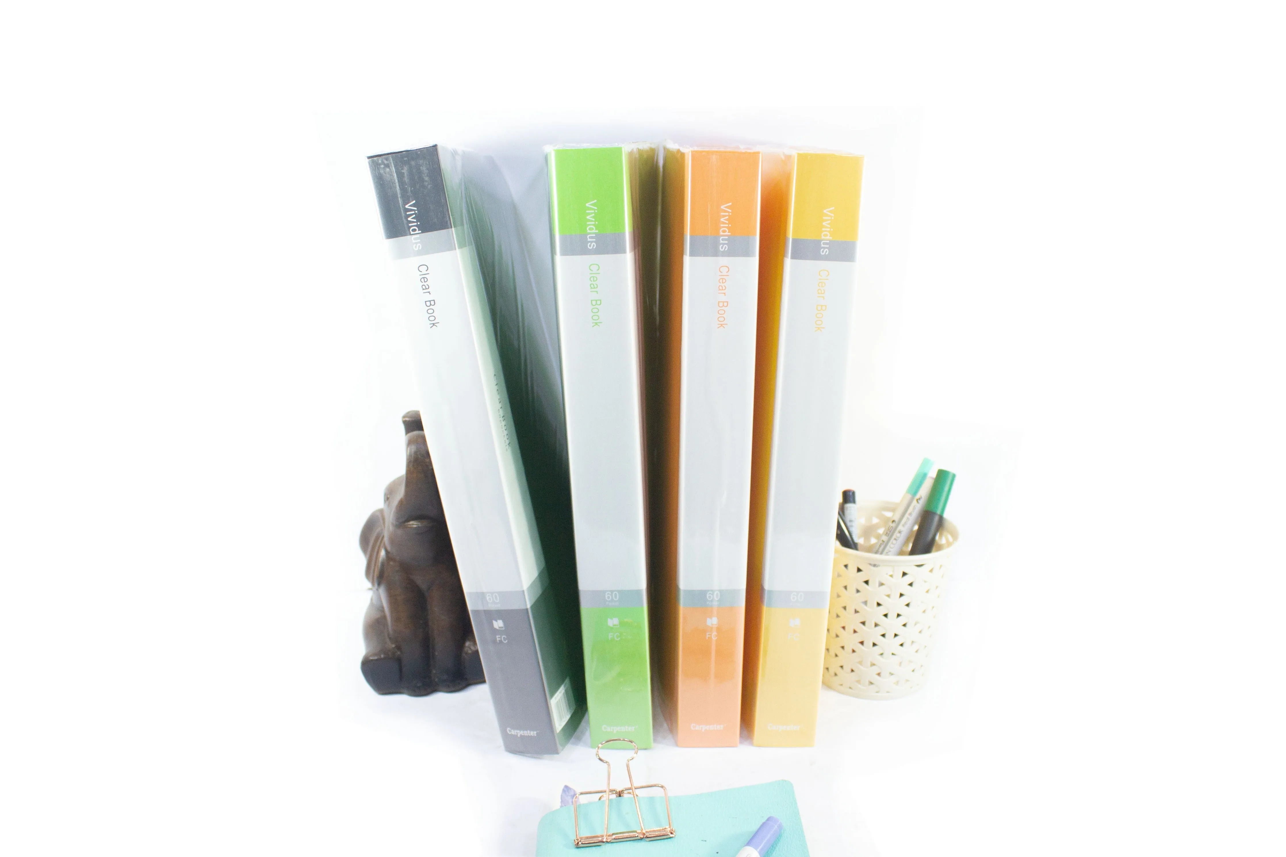Carpenter Clear Book 60Pockets FC-60H FC