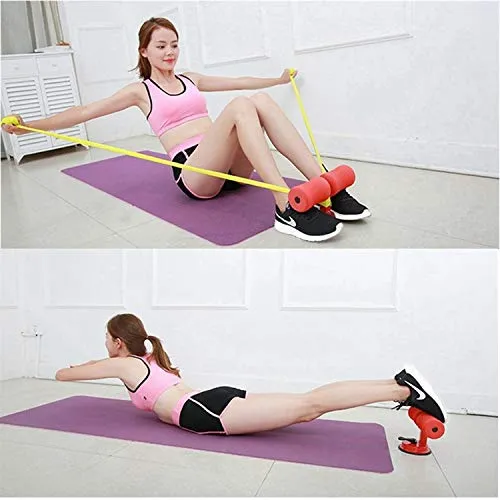 Cartshopper Home Fitness Equipment Sit-ups and Push-ups Assistant Device Lose Weight Gym Workout Abdominal curl Exercise with Suction Cup