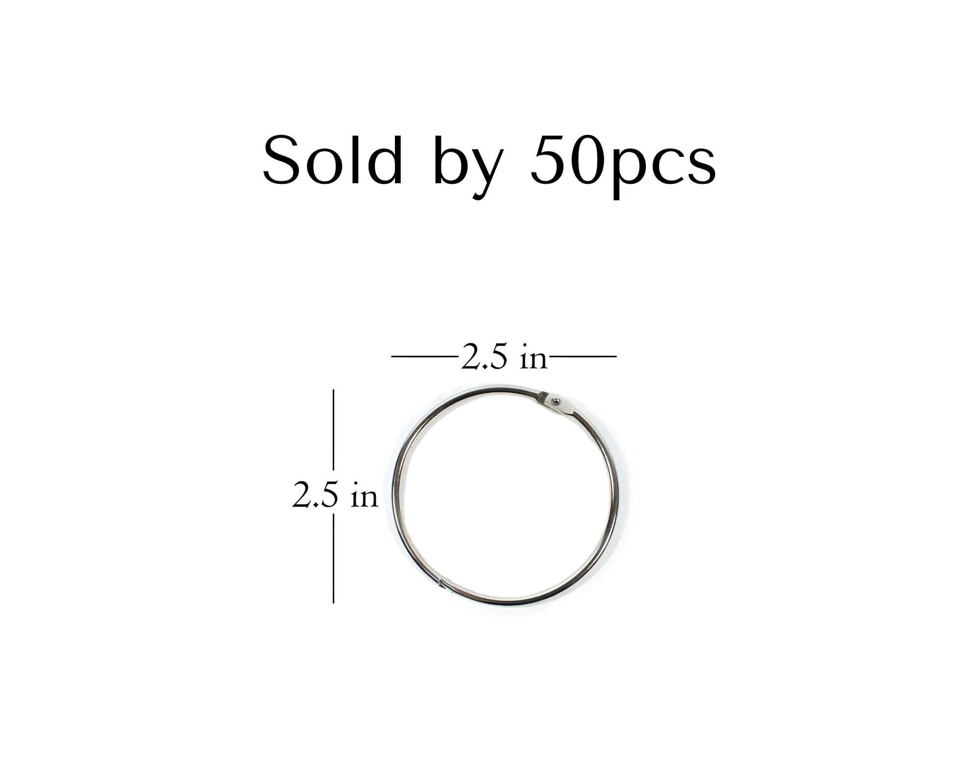 Circular Index Ring 2.5in (50pcs)