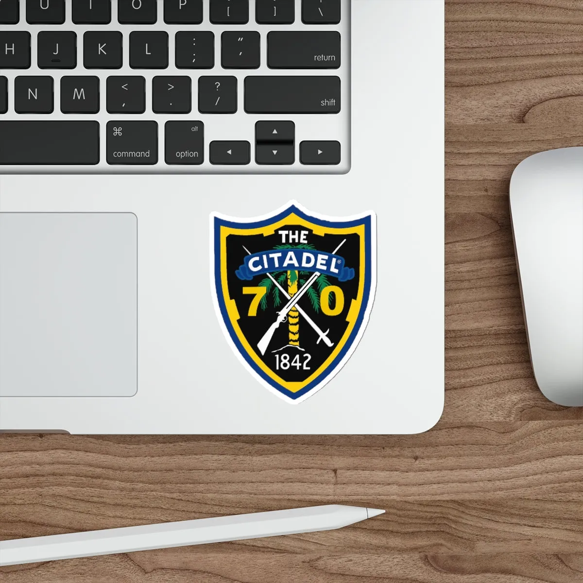Class of 1970 Citadel Shield Die-Cut Stickers