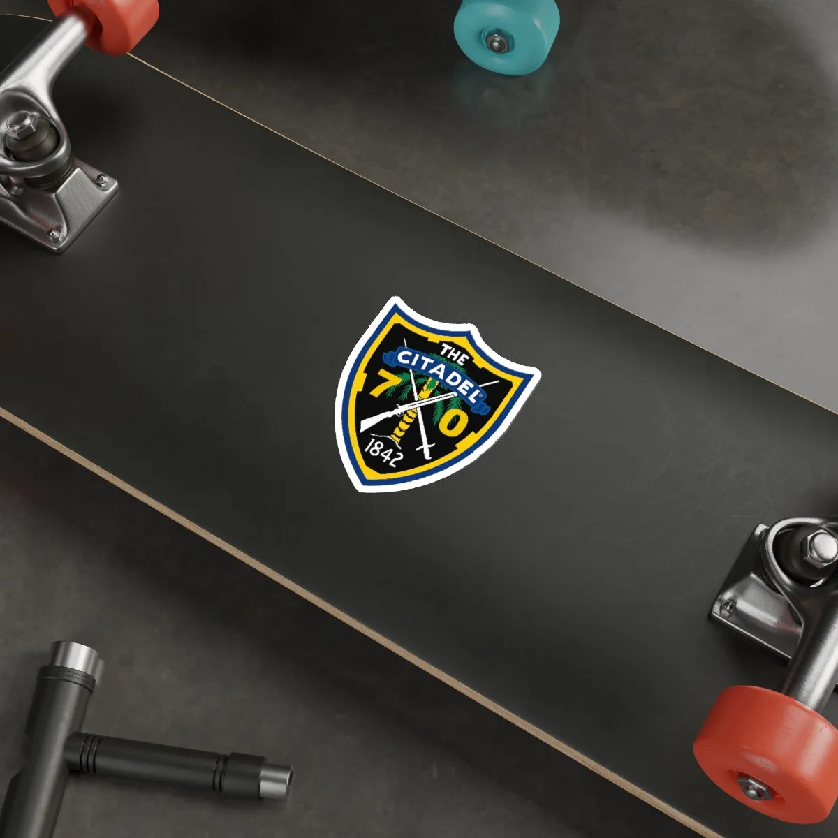 Class of 1970 Citadel Shield Die-Cut Stickers