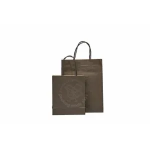Colored Kraft Paper Bag (Black), 38 x 12 x 32cm (H)