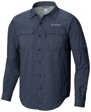 Columbia Irico Long Sleeve Mens Shirt Dark Mountain