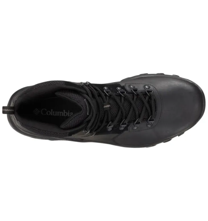 Columbia Newton Ridge Plus II Waterproof Mens Hiking Boots Black, Black